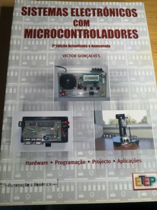 Lote Livros Técnicos C, PLC, Electrónica