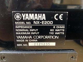 Altavoces Yamaha NX-E200 - LEER