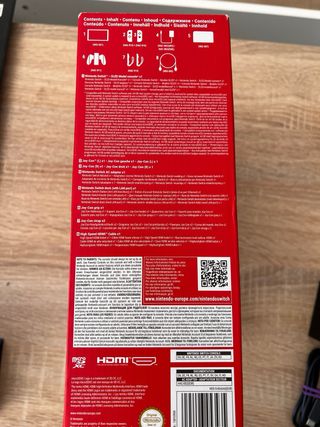 Nintendo Switch OLED Blanca y Negra