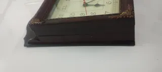 Reloj de pared porta llaves