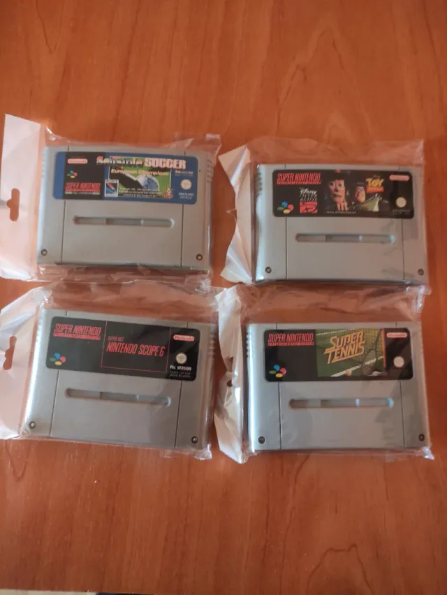 Lote Juegos y Accesorios Super Nintendo SNES