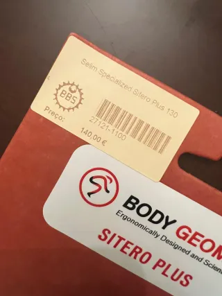 Selim Specialized Body Geometry Sitero Plus 130