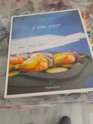 Vaso Thermomix 6 y libros thermomix ,pasta dura