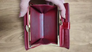 Cartera Louis Vuitton Roja Charol