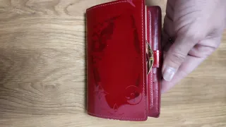 Cartera Louis Vuitton Roja Charol