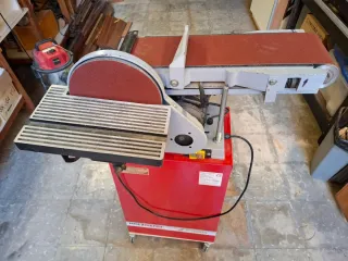 Lijadora Holzmann BT1220 Banda y Disco 230V
