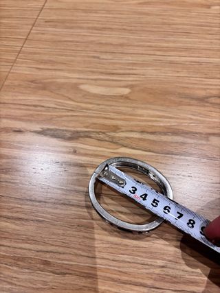 Pulsera brazalete Plateada y Azul