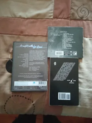 Lou Reed DVD Concierto CD The  Very Best Libro