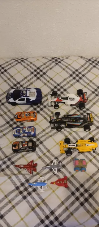 Lote Coches y Aviones de Juguete