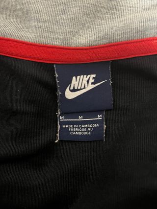 Sudadera Nike Gris Cremallera