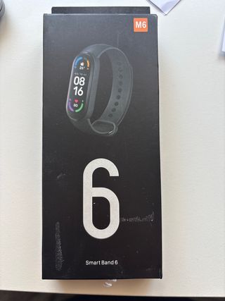 Xiaomi M6 Smart Band 6 Negra