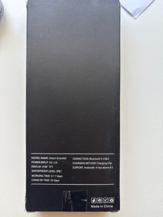 Xiaomi M6 Smart Band 6 Negra