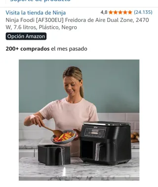 Ninja Foodi Dual Zone 7.6L Air Fryer