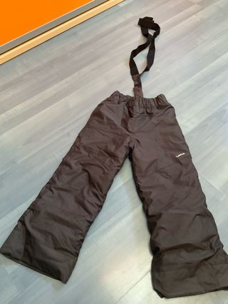 Pantalón nieve niño con tirantes 4-6 años
