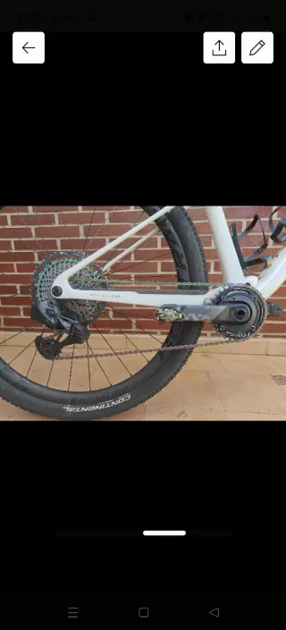 Bicicleta Trek Supercaliber MTB TallaL