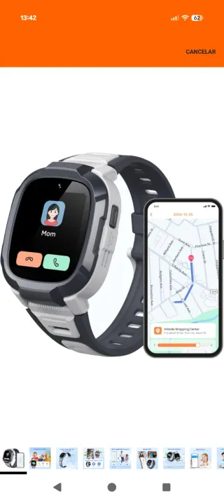 Reloj Mibro Watch P6 Niños Gris/Azul Marino