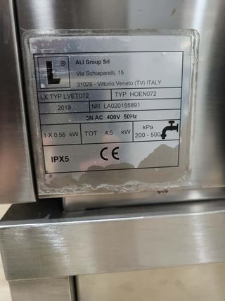 Horno Eléctrico Lainox LX TYPNAEB 101