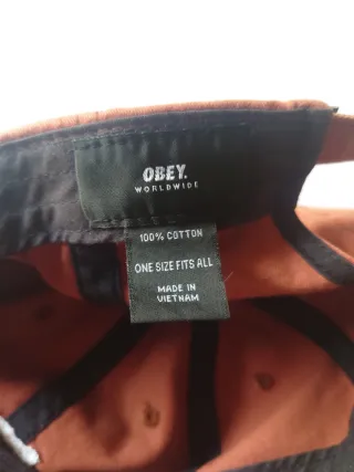 Gorra Obey 100% Algodón (Talla única)