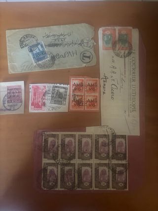 Francobolli Frammenti Colonie Italiane