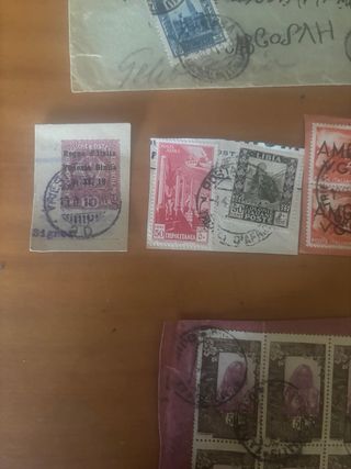 Francobolli Frammenti Colonie Italiane