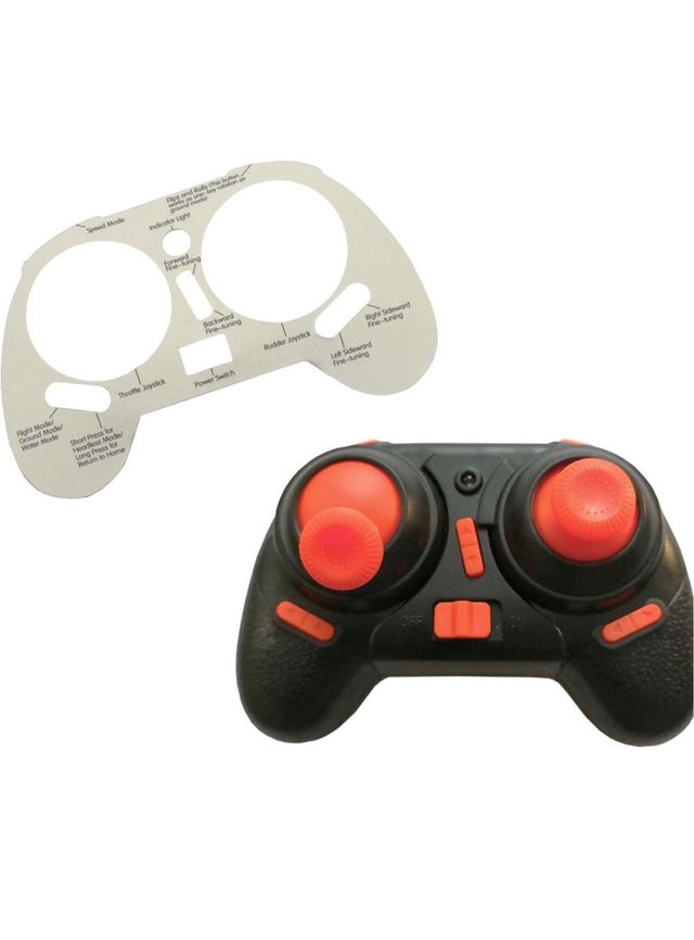 Amewi Trix 3 en 1 Hovercraft Naranja y Negro