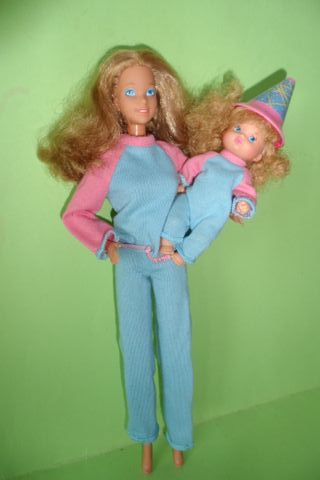 barbie mamma famiglia cuore 1985 anni 80 bimba