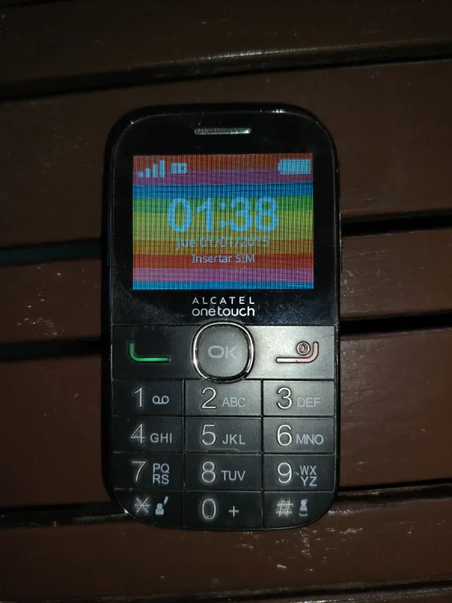 Móvil Alcatel One Touch Negro