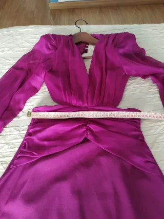 Vestido Cardié grosella