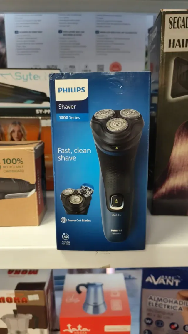 Afeitadora recargable