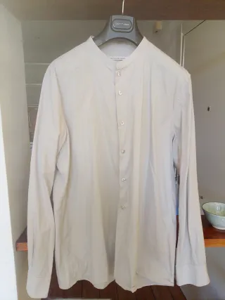 Camisa Adolfo Domínguez Beige Talla XL