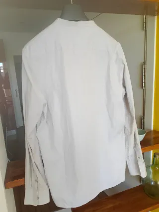 Camisa Adolfo Domínguez Beige Talla XL