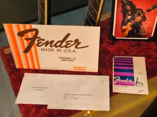 Fender Bassman 135 Amplificador Válvulas '70s