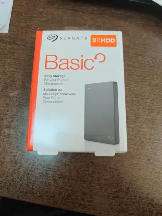 Disco Duro Externo Seagate 2TB HDD Nuevo precintad