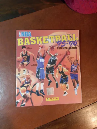 Álbum Panini NBA Baloncesto 1995-1996 COMPLETO
