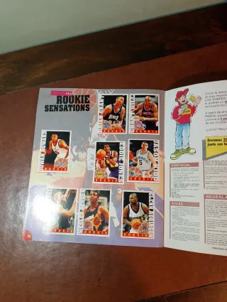 Álbum Panini NBA Baloncesto 1995-1996 COMPLETO