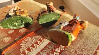 Statuine del presepe antiche anni  1930/1940