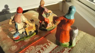 Statuine del presepe antiche anni  1930/1940