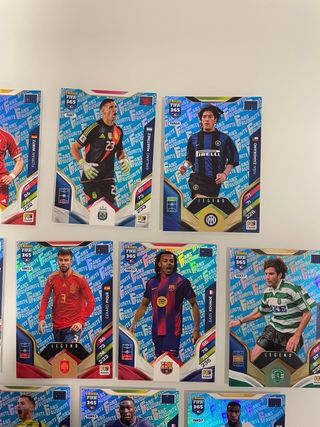 Lote cromos FIFA 365 Fans Favorite BLUE AZULES