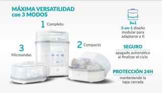 Esterilizador biberones chicco