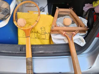 2 Raquetas Tenis Antiguas Madera. Escucho ofertas