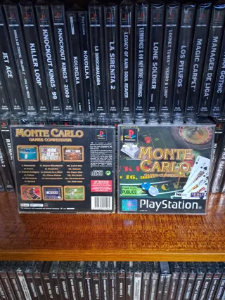 Compendio di giochi Monte Carlo 16 in 1 per PS1