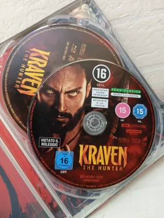 Kraven The Hunter 4K Steelbook Edición Limitada