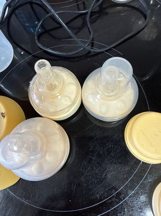 Sacaleches Medela Doble + Biberones y tetinas calm