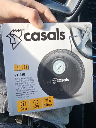 Compresor de aire Casals VT1260 nuevo