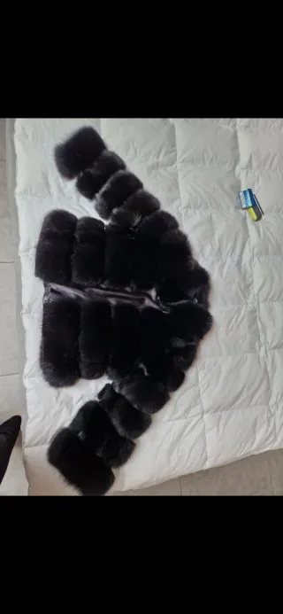 Pelliccia volpe nera