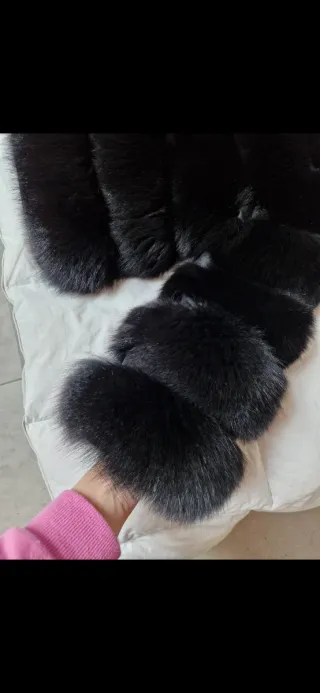 Pelliccia volpe nera