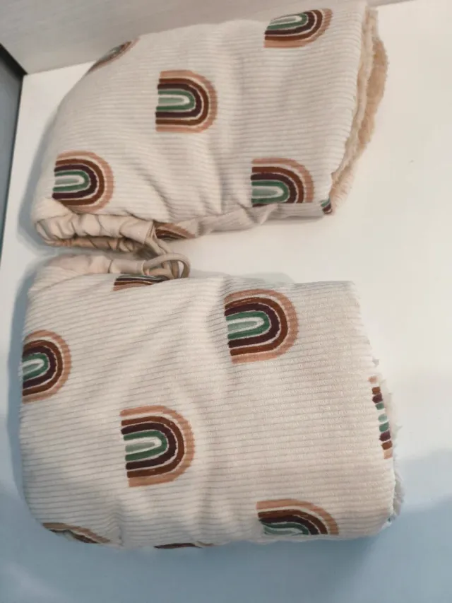 Calentadores para carrito de bebé arcoíris