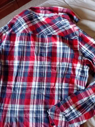 Oferta/Camisa de cuadros REACTIVO Talla 38 Mujer