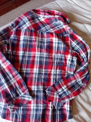 Oferta/Camisa de cuadros REACTIVO Talla 38 Mujer