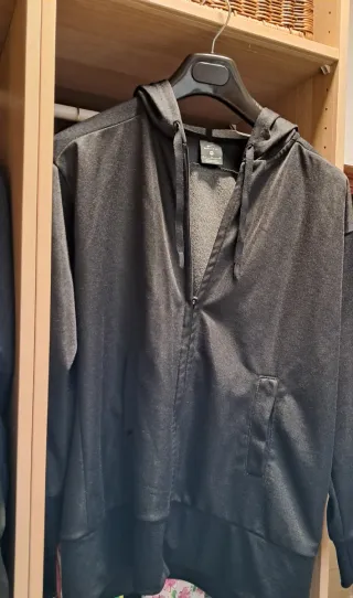 Sudadera Nike Unisex Negra Talla M poliester.